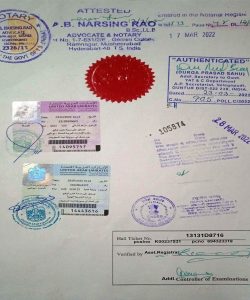 UAE Embassy & MOFA Attestation